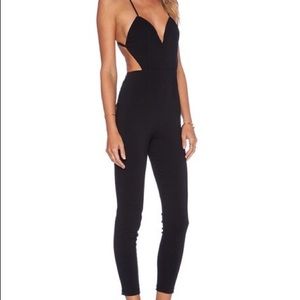 Jhene Aiko x Lovers and Friends Black Jumpsuit